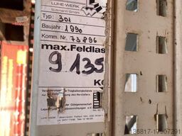 Palettenregal 6,5 m Ständer / 2,78 m Traversen