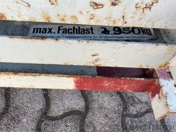 Palettenregal 6,5 m Ständer / 2,78 m Traversen