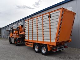 UNIMOG U400 inkl. Böschungsmäher/Anhänger