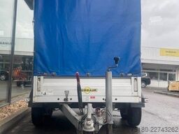 HUMBAUR HA 202513 KV Tieflader 2t.  Plane+Spriegel