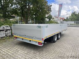 Möslein THT 11- G 6,2  Tandem Pritsche- Tieflader mit Rungentaschen