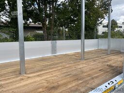 Möslein THT 11- G 6,2  Tandem Pritsche- Tieflader mit Rungentaschen