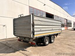 Möslein TDS 13 Schwebheim  13 t Tandemkipper- Tieflader, Aufsatzbordwände