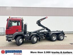 MAN TGS 35.400 8x4 BL, Schub-Knick bis 6,5m Container