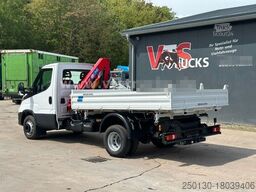 IVECO Daily 70C18 Dreiseitenkipper+HMF Ladekran *NEU*