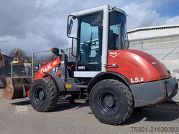 O&K Radlader L5.5 mit Schaufel und Gabel