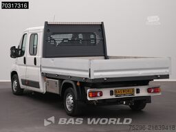 Peugeot Boxer 130pk Dubbel Cabine Open Laadbak Trekhaak...