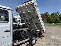 MERCEDES-BENZ VARIO 818 D DOKA Kipper MEILLER 3-Seiten+2 X AHK