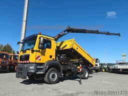 MAN 18.340 TGM 4x4 BB Hiab Funk Kran*Allrad