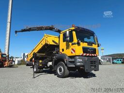 MAN 18.340 TGM 4x4 BB Hiab Funk Kran*Allrad