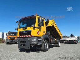 MAN 18.340 TGM 4x4 BB Hiab Funk Kran*Allrad
