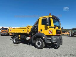 MAN 18.340 TGM 4x4 BB Hiab Funk Kran*Allrad
