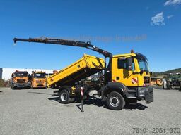 MAN 18.340 TGM 4x4 BB Hiab Funk Kran*Allrad