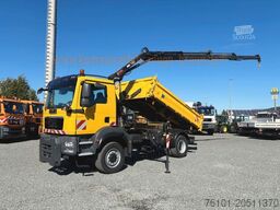 MAN 18.340 TGM 4x4 BB Hiab Funk Kran*Allrad