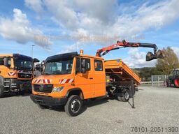 MERCEDES-BENZ Vario 818 DoKa Meiller*Palfinger Kran*AHK*88 Tkm