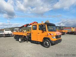 MERCEDES-BENZ Vario 818 DoKa Meiller*Palfinger Kran*AHK*88 Tkm