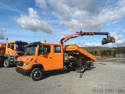 MERCEDES-BENZ Vario 818 DoKa Meiller*Palfinger Kran*AHK*88 Tkm
