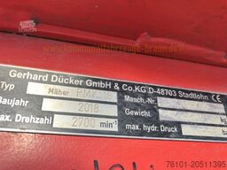 DÜCKER Dücker Mulcher / Mäher PMK 18*Bj.2018*1-Hand