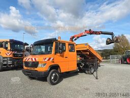 MERCEDES-BENZ Vario 818 DoKa Meiller*Palfinger Kran*AHK*88 Tkm