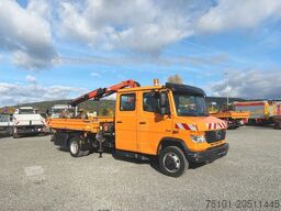 MERCEDES-BENZ Vario 818 DoKa Meiller*Palfinger Kran*AHK*88 Tkm