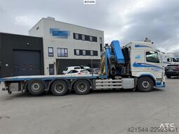 Volvo FM500 8x4 crane truck w/ 50t/m crane and jib. WATC