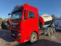 MAN TGX 35.500 8x4, 10m3 Mixer + Hydraulic-slide, 2015