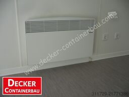 Decker Containerbau Bürocontainer 20ft, auf ABR, sofort