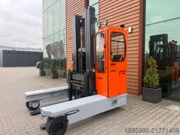 Hubtex DQ45/Only 3310 h/Telescopic forks