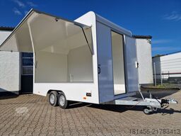 trailershop Aero Retro Verkaufsanhänger Leerwagen für diy Ausbau 420x200x230cm sofort