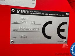Volvo FH 540 Effer 145 Tonmeter laadkraan + Fly-Jib! ...