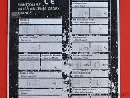 Manitou 280 TJ | 28 METER | 350 KG