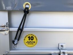 KOCH U4 mit Plane 1100 grau Kastenanhänger ungebremst