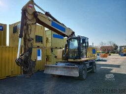 CATERPILLAR M322F Mobilbagger 21,8 T mit GPS Topcon