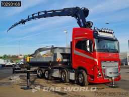 Volvo FH16 650 FH16 8X2 Tractorhead HMF 7020K-RCS Cra...