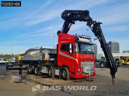Volvo FH16 650 FH16 8X2 Tractorhead HMF 7020K-RCS Cra...