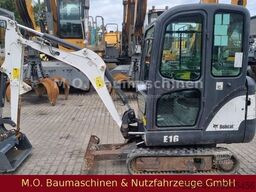 BOBCAT E16 A-EM / Verstell. Fahrwerk / Schild