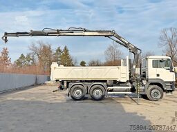 MAN TGS 26.400 * HIAB 144 B - 3 HIDUO + FUNK * 6x4