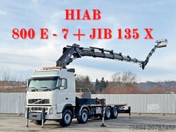 VOLVO FH12 460* HIAB 800 E - 7 + JIB 135 X + FUNK
