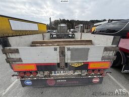 Broshuis 3 axle Low-loader semi-trailer with 2 extensions –