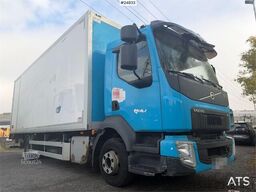 Volvo FL210 4x2 Box truck with tail lift and side door