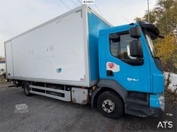 Volvo FL210 4x2 Box truck with tail lift and side door