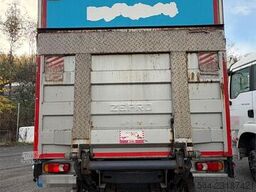 Volvo FL210 4x2 Box truck with tail lift and side door