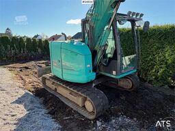 Kobelco SK75SR-3E Tracked excavator – tiltrotator and 2 bu