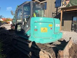 Kobelco SK75SR-3E Tracked excavator – tiltrotator and 2 bu