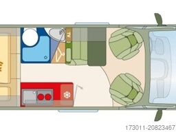 ROADCAR R 601 mit 4 Schlafplätzen SUPER PREIS !!!