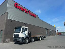 MAN TGS 35.520 8X2 OPRIJWAGEN/MACHINE TRANSPORTER/P...