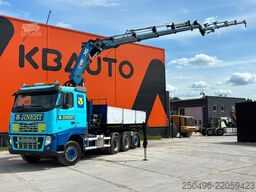 Volquete con grúa Volvo FH 16 540 8x4*4 HIAB 322E-6 + JIB / BOX L=5448 mm