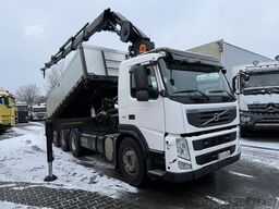 Volvo FM410 8X4 Kipper mit Kran HIAB 244-5