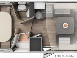 SUNLIGHT Adventure T 69LC 8G Combi 6E SAT TV Heckstützen