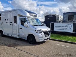 Trasporto di cavalli Renault Master Occasion paardenwagen 5 zitplaatsen voor...